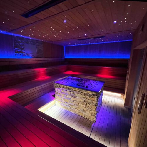 Thermen R - LED Sauna